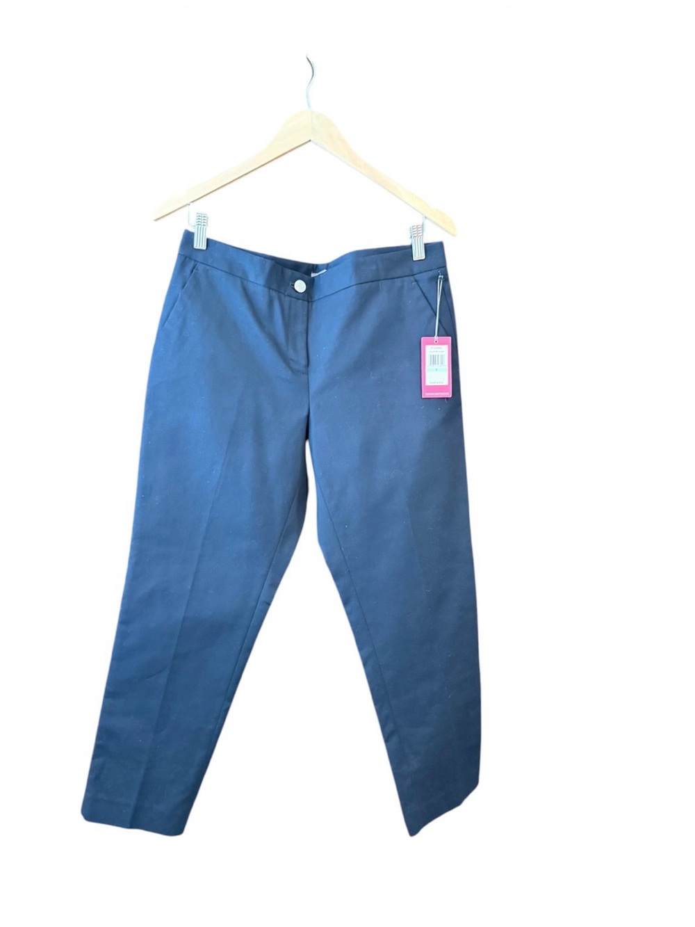 Vince Camuto Navy Cropped Ankle Pants